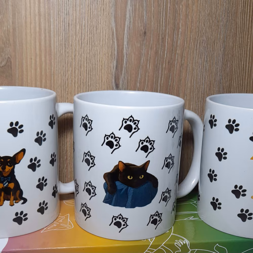 Mugs de Mascotas Personalizados Vista 8